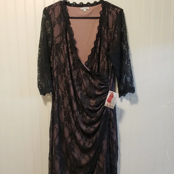Formal Dresses Kiyonna Black Lace Dress Kiyonna Women's Plus Size Cosmopolitan Sequin Lace Cocktail Dress, 2X Formal Dresses Kiyonna Black Lace Dress Kiyonna Women's Plus Size Cosmopolitan Sequin Lace Cocktail Dress, 2X